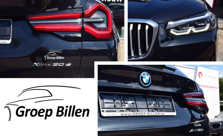 BMW X3 30e PHEV SPORTZETELS – LEDER – NAVI – LED – 360° CAM – 20″ ALU –  FACELIFT
