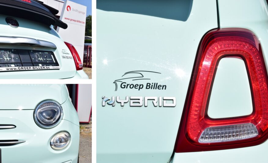 FIAT 500C 1.0hybrid – 1/2 LEDER – CARPLAY – PDC – ALU