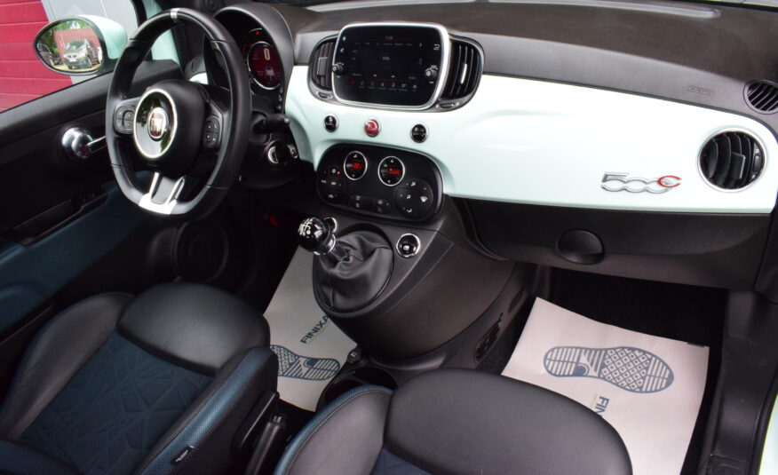 FIAT 500C 1.0hybrid – 1/2 LEDER – CARPLAY – PDC – ALU