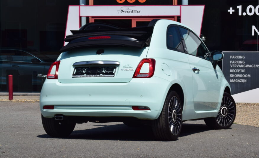 FIAT 500C 1.0hybrid – 1/2 LEDER – CARPLAY – PDC – ALU