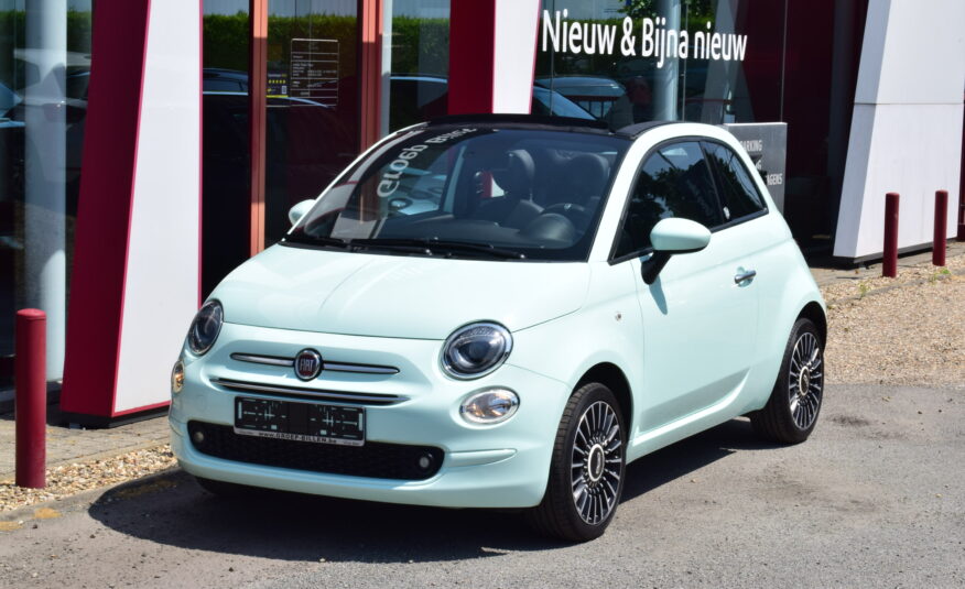 FIAT 500C 1.0hybrid – 1/2 LEDER – CARPLAY – PDC – ALU