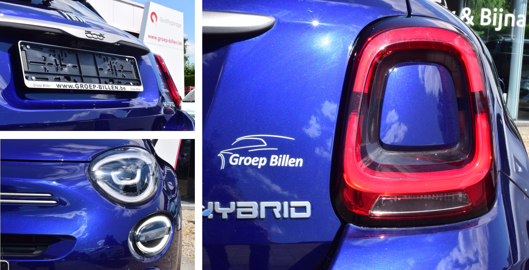 FIAT 500X 1500hybrid 130pk aut. SPORT – FULL LED – CARPLAY – CAMERA – KEYLESS – PDC v/a