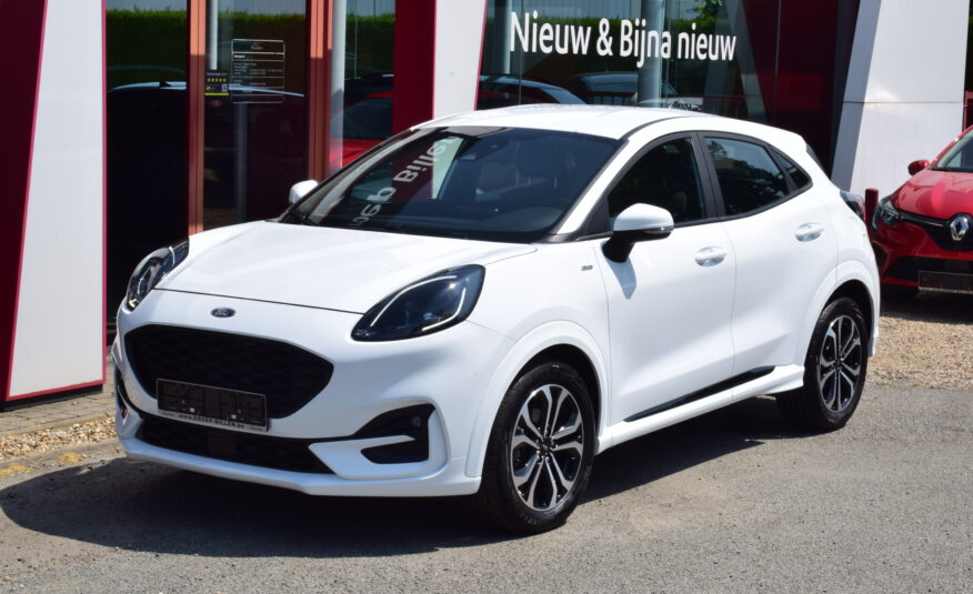FORD PUMA 1.0Ecoboost 125pk MHEV aut. ST-LINE – NAVIGATIE – FULL LED – PDC – ALU – CARPLAY – 2 JAAR GARANTIE