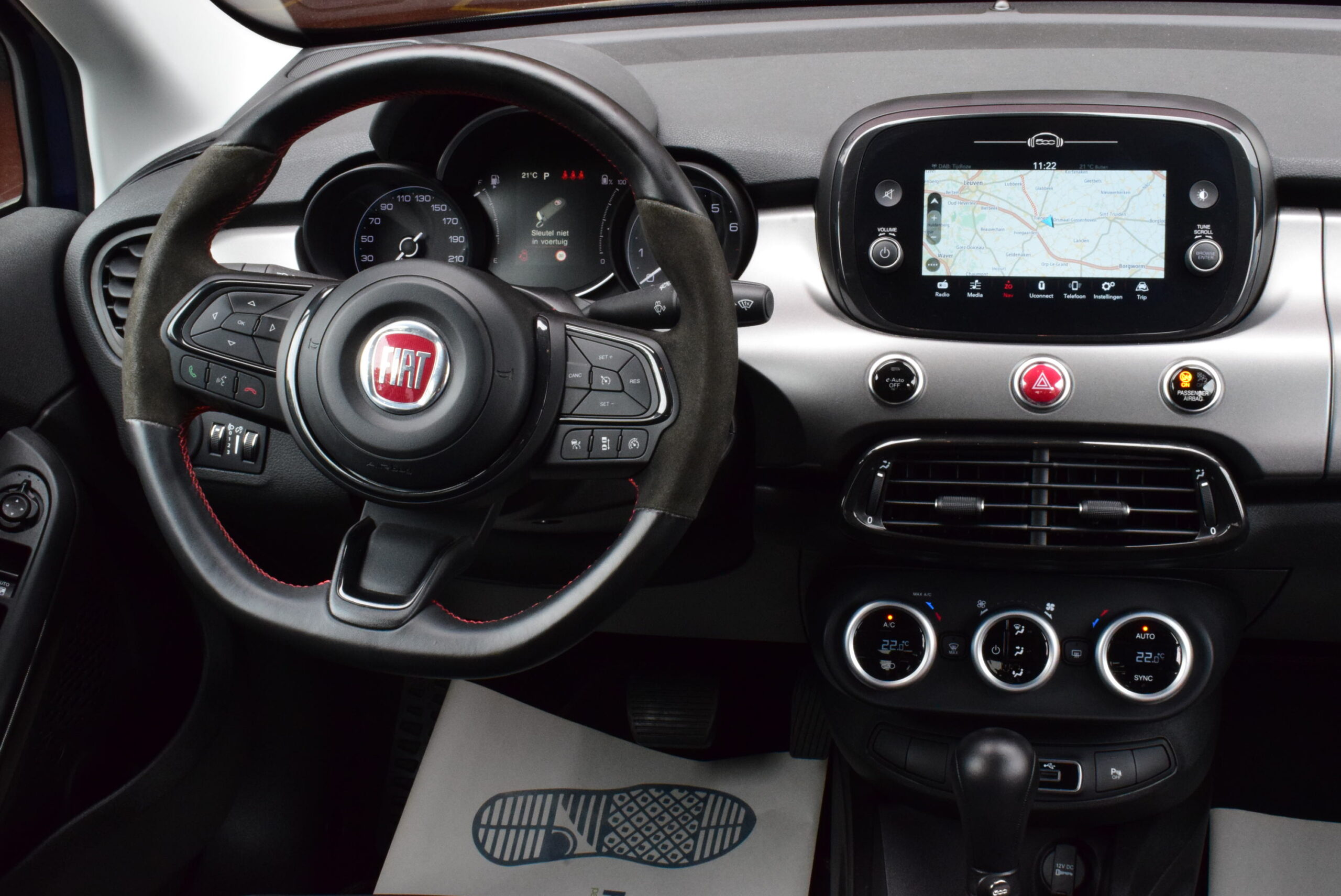 FIAT 500X 1500hybrid 130pk aut. SPORT – FULL LED – CARPLAY – CAMERA – KEYLESS – PDC v/a