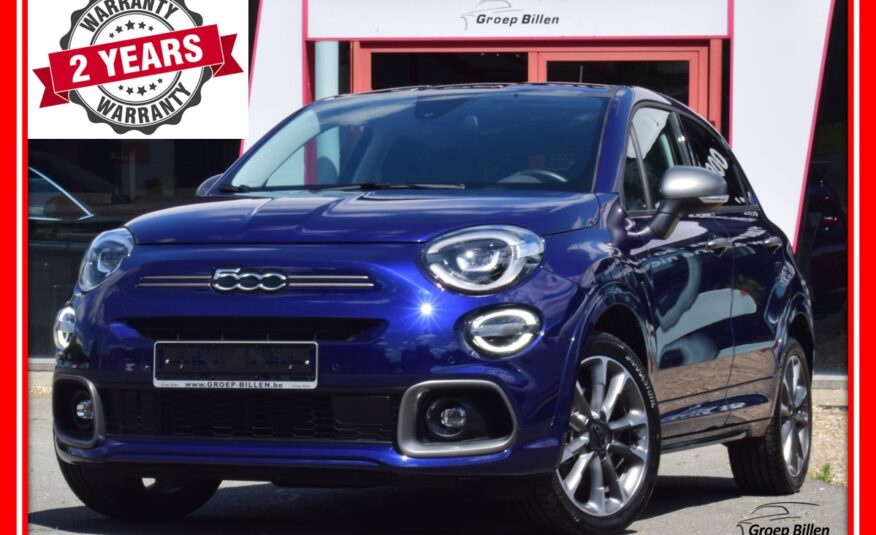 FIAT 500X 1500hybrid 130pk aut. SPORT – FULL LED – CARPLAY – CAMERA – KEYLESS – PDC v/a – 2 JAAR GARANTIE