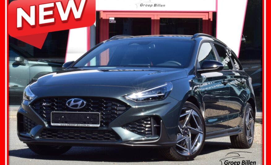 HYUNDAI i30 WAGEN N-LINE 1.5T-GDI 140pk aut. – NAVI – FULL LED – CAMERA – ZETELVERWARMING – 18″ ALU – NIEUW