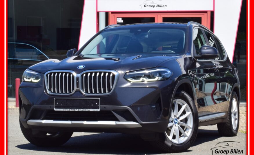 BMW X3 30e PHEV SPORTZETELS – LEDER – NAVI – LED – 360° CAM – 73.000km – FACELIFT