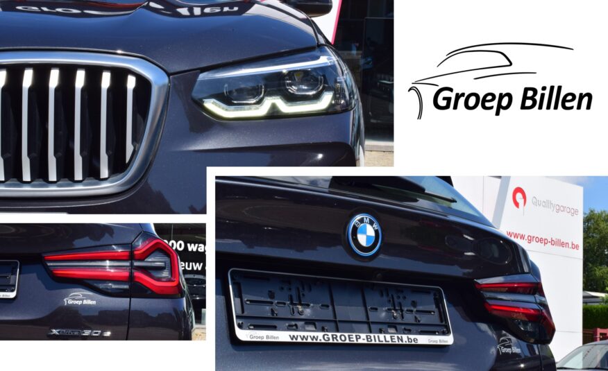 BMW X3 30e PHEV SPORTZETELS – LEDER – NAVI – LED – 360° CAM – 73.000km – FACELIFT