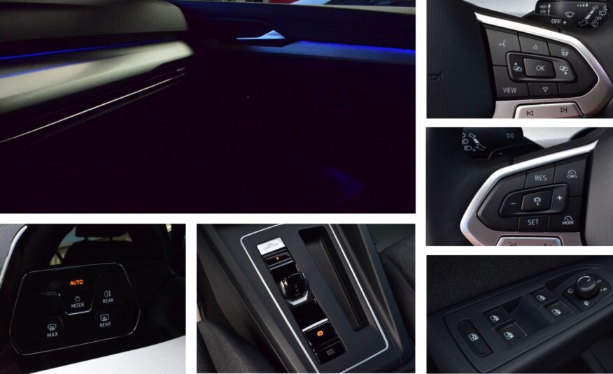 VOLKSWAGEN GOLF VIII 1.5Tsi CARPLAY – AMBIENT LIGHT – CAMERA – ZETELVERWARMING – NIEUW