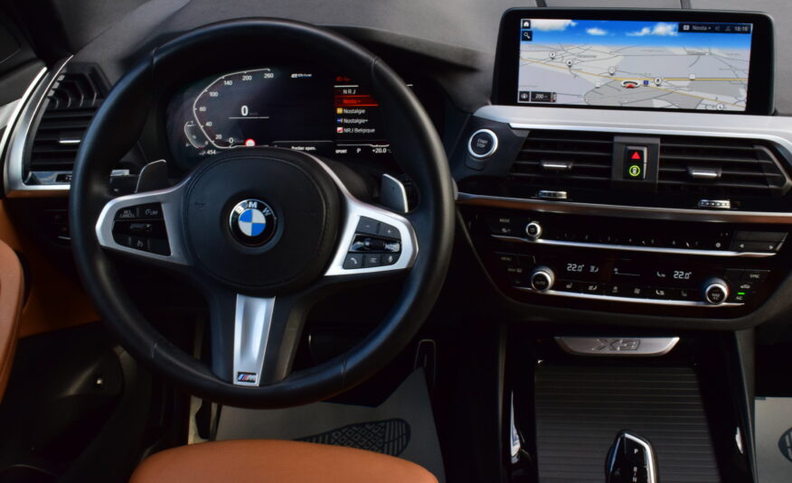 BMW X3 30e PHEV M-PACK -SPORTZETELS – LEDER – NAVI – LED – CAM – AMBIENT LIGHT – 19″ ALU