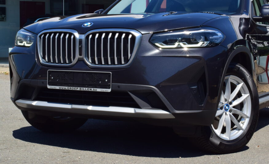 BMW X3 30e PHEV SPORTZETELS – LEDER – NAVI – LED – 360° CAM – 73.000km – FACELIFT