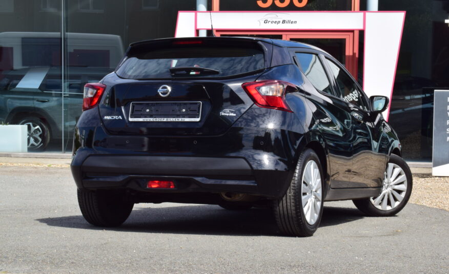 NISSAN MICRA 1.0DIG-T 92pk – CARPLAY – CLIMATRONIC – PARK ASS – 43.000km – VERKOCHT