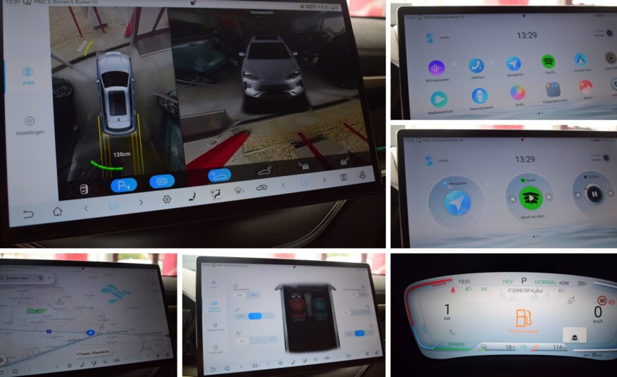 BYD SEAL U PHEV LEDER – NAVI – LED – PANO DAK – 360° CAMERA – ELEKTRISCHE ZETELS – NIEUW – VERKOCHT