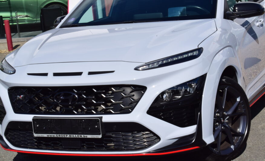 HYUNDAI KONA N 2.0T-GDi 280pk – 1/2 LEDER – NAVI – OPEN DAK – LED – CAMERA – HUD – ELEKTRISCHE ZETELS
