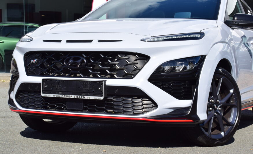 HYUNDAI KONA N 2.0T-GDi 280pk – 1/2 LEDER – NAVI – OPEN DAK – LED – CAMERA – HUD – ELEKTRISCHE ZETELS