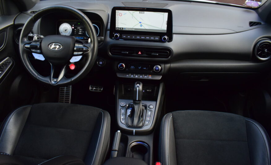 HYUNDAI KONA N 2.0T-GDi 280pk – 1/2 LEDER – NAVI – OPEN DAK – LED – CAMERA – HUD – ELEKTRISCHE ZETELS