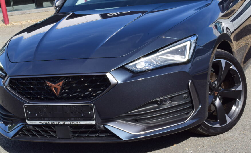 CUPRA LEON ST 1500TSi 150pk – 1/2 LEDER – CARPLAY – FULL LED – AMBIENT LIGHT – CAMERA – 20.000km – VERKOCHT