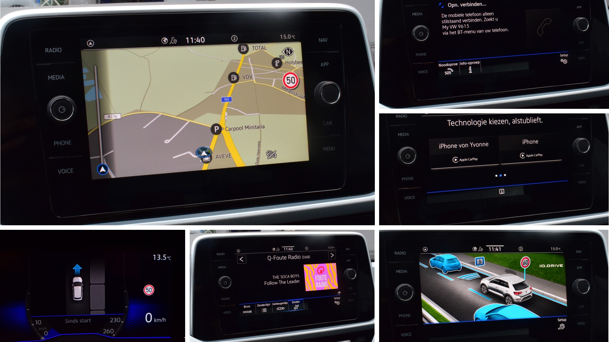 Volkswagen T-ROC 1.0TSi 115pk – NAVIGATIE-  FULL LED – 1/2 LEDER – 17″ ALU – 16.000km – 2 JAAR GARANTIE