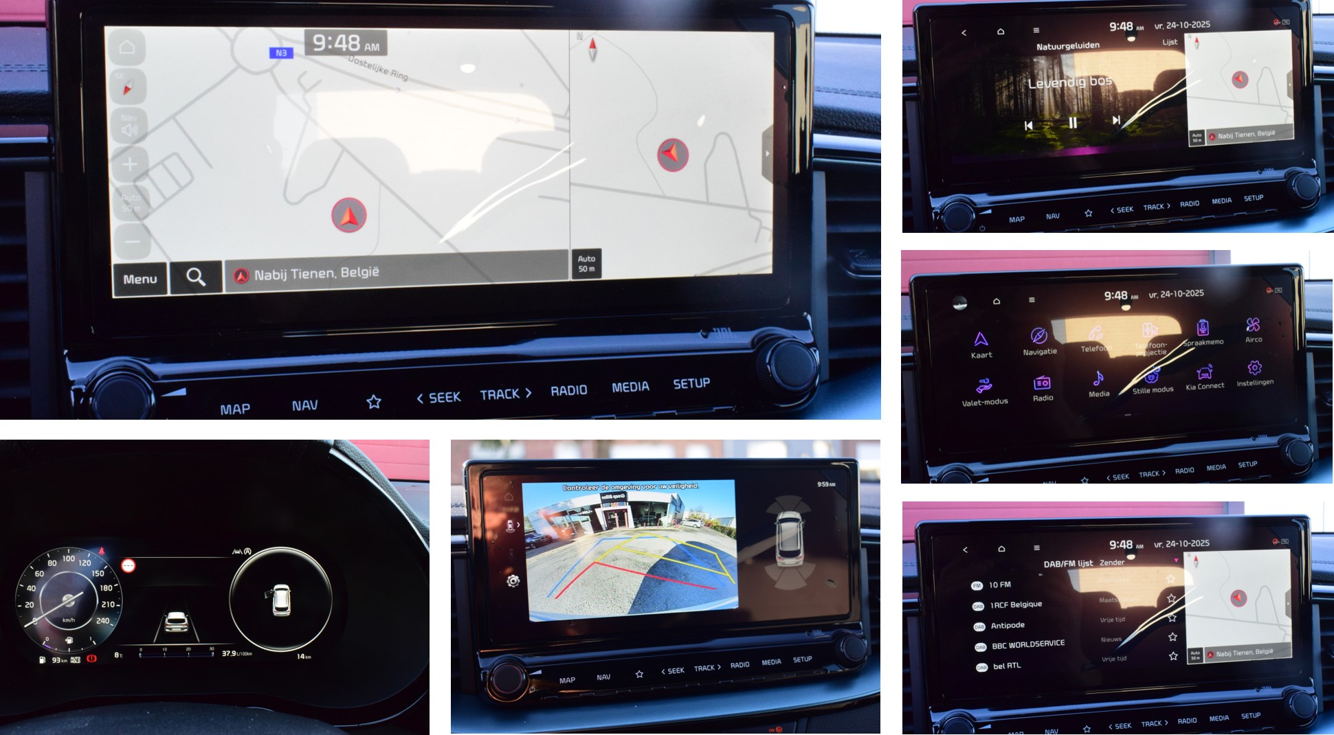 KIA Cee’d SW 1.0T-GDi 100pk – 1/2 LEDER – NAVI – FULL LED – ZETELVERWARMING – CAMERA – JBL