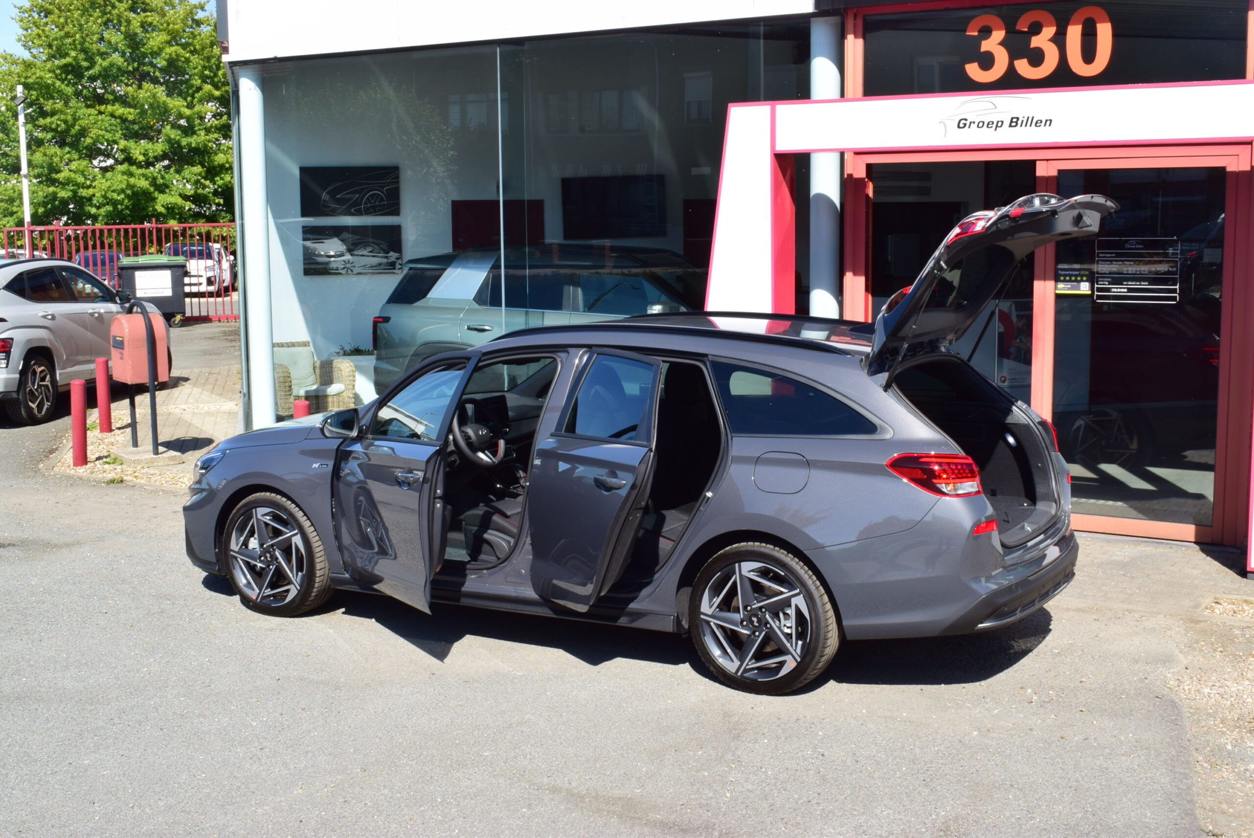 HYUNDAI i30 WAGEN N-LINE 1.5T-GDI 140pk aut. – NAVI – FULL LED – CAMERA – ZETELVERWARMING – 18″ ALU – VERKOCHT