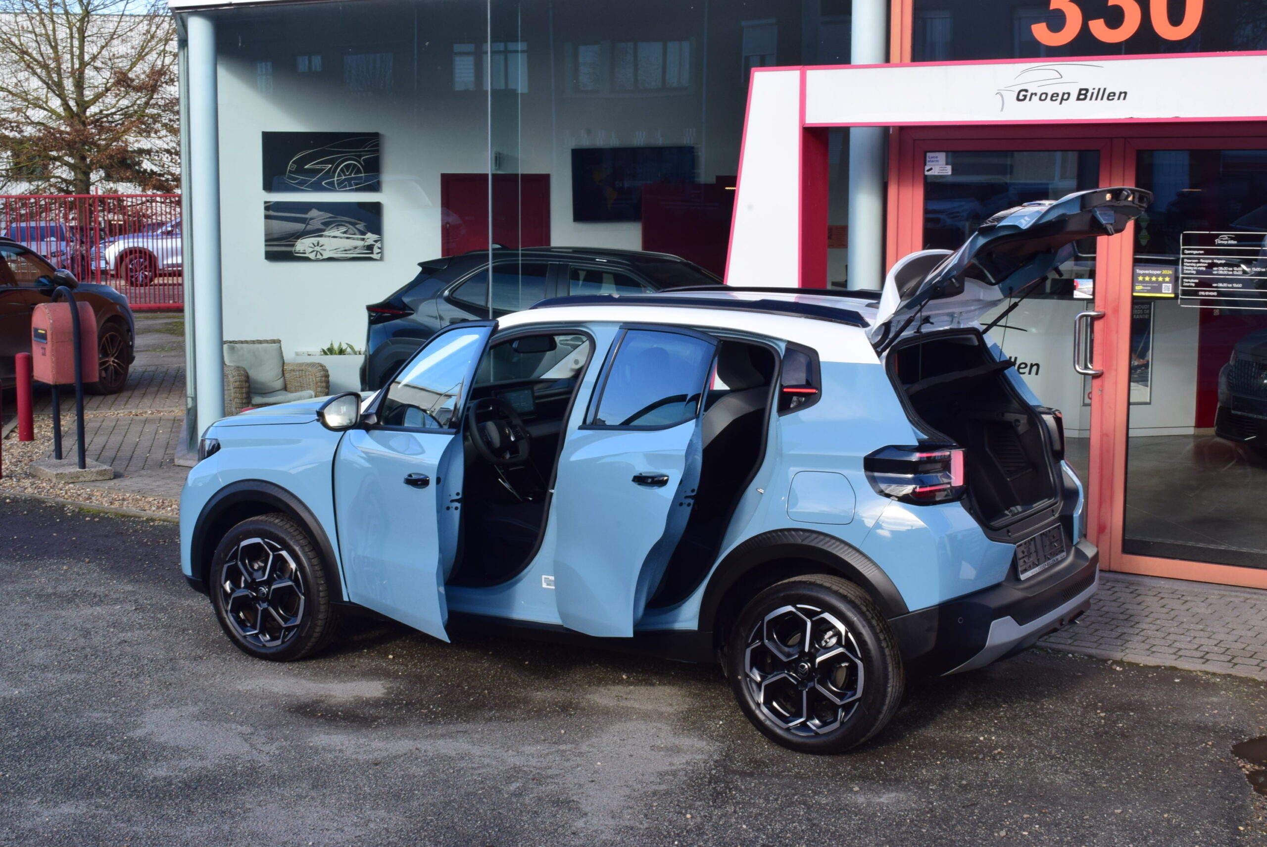 Citroen C3 1200MHEV – 1/2 LEDER – NAVI – LED – CAMERA – ALU – 1.000km – VERKOCHT