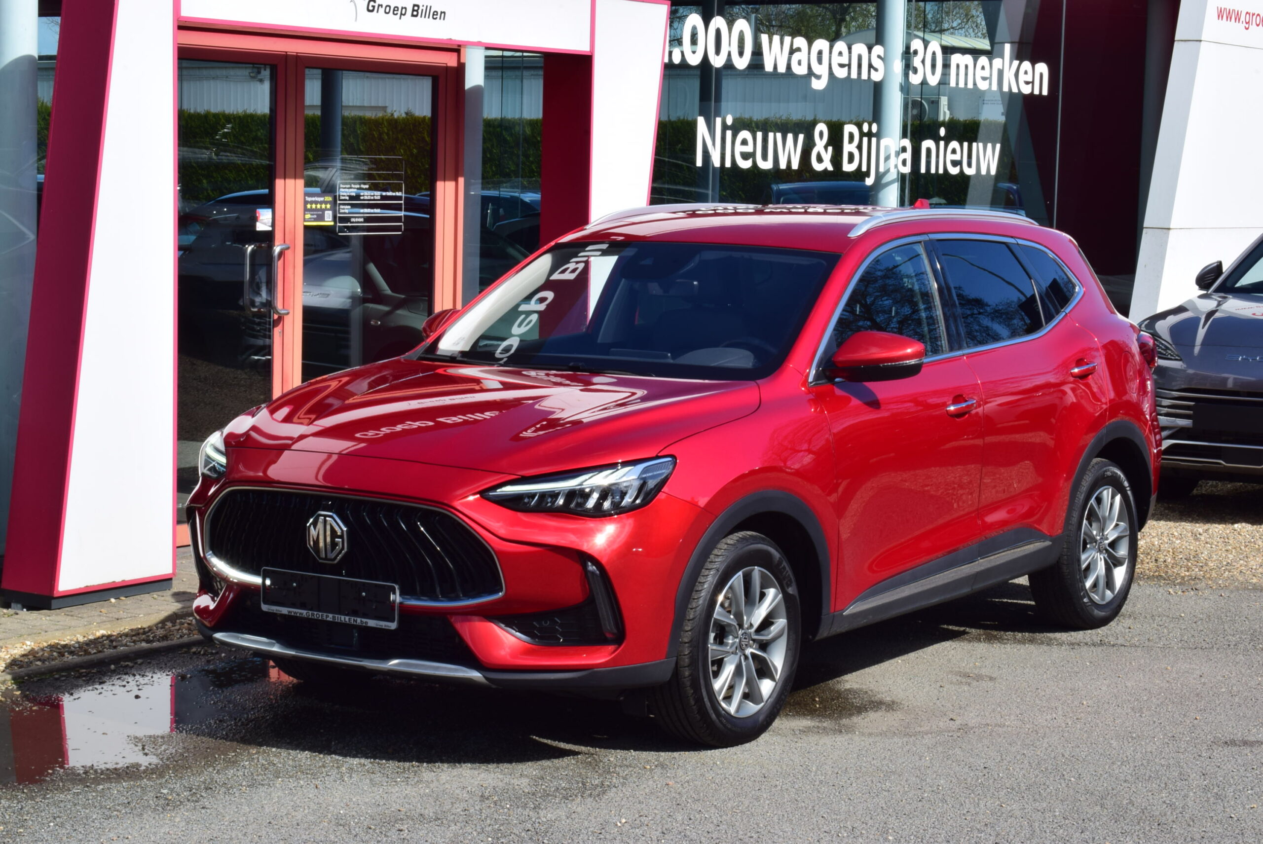 MG HS 1.5turbo aut. 163pk – LEDER – NAVI – LED – KEYLESS – CAMERA – ALU – 51.000km