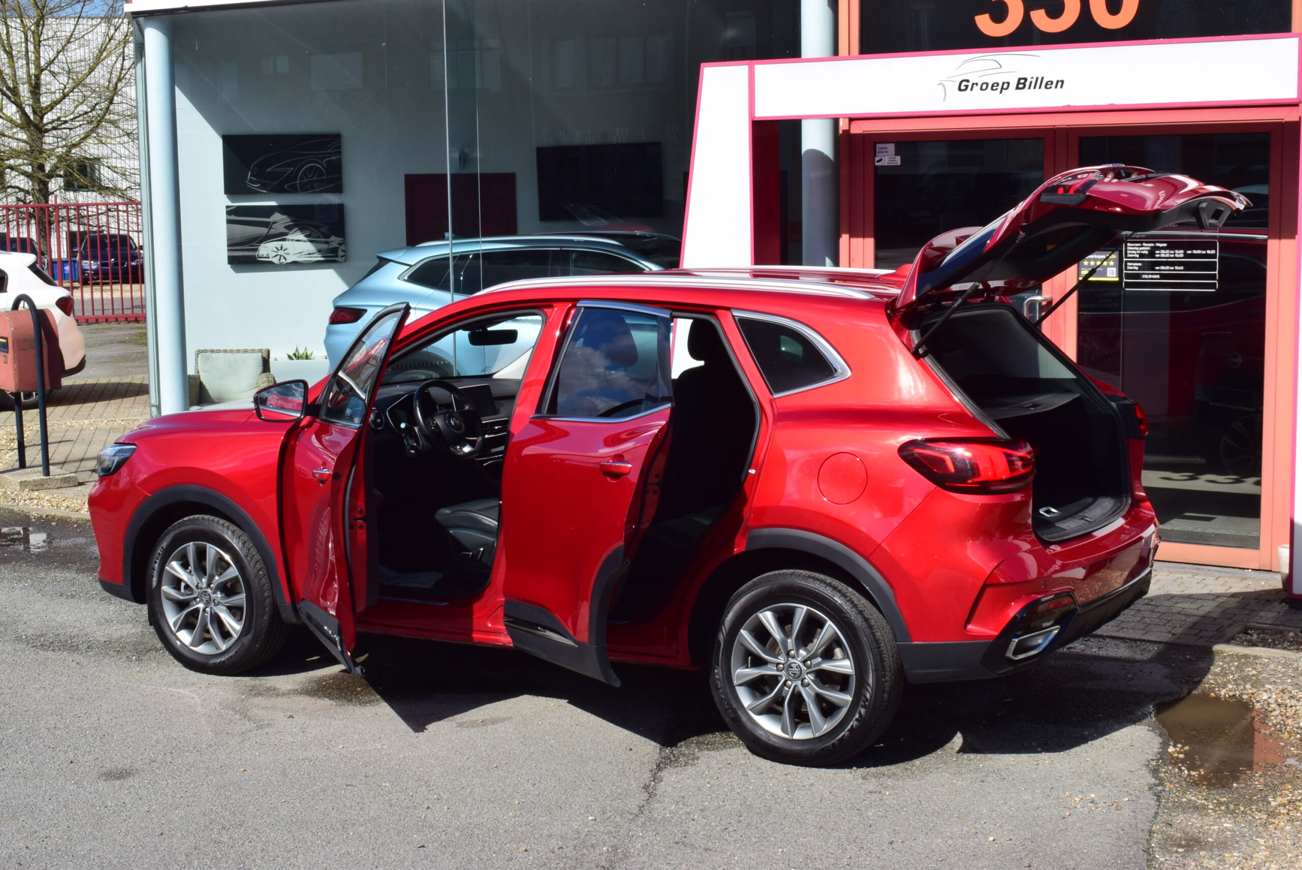 MG HS 1.5turbo aut. 163pk – LEDER – NAVI – LED – KEYLESS – CAMERA – ALU – 51.000km