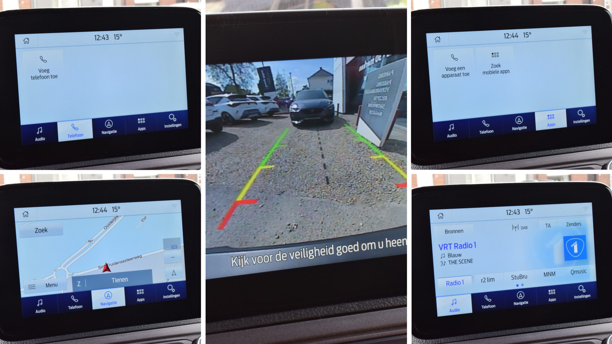 FORD TRANSIT CONNECT 1.5TDCi AUT. – NAVIGATIE – CAMERA – ZETELVERWARMING – 19.000km