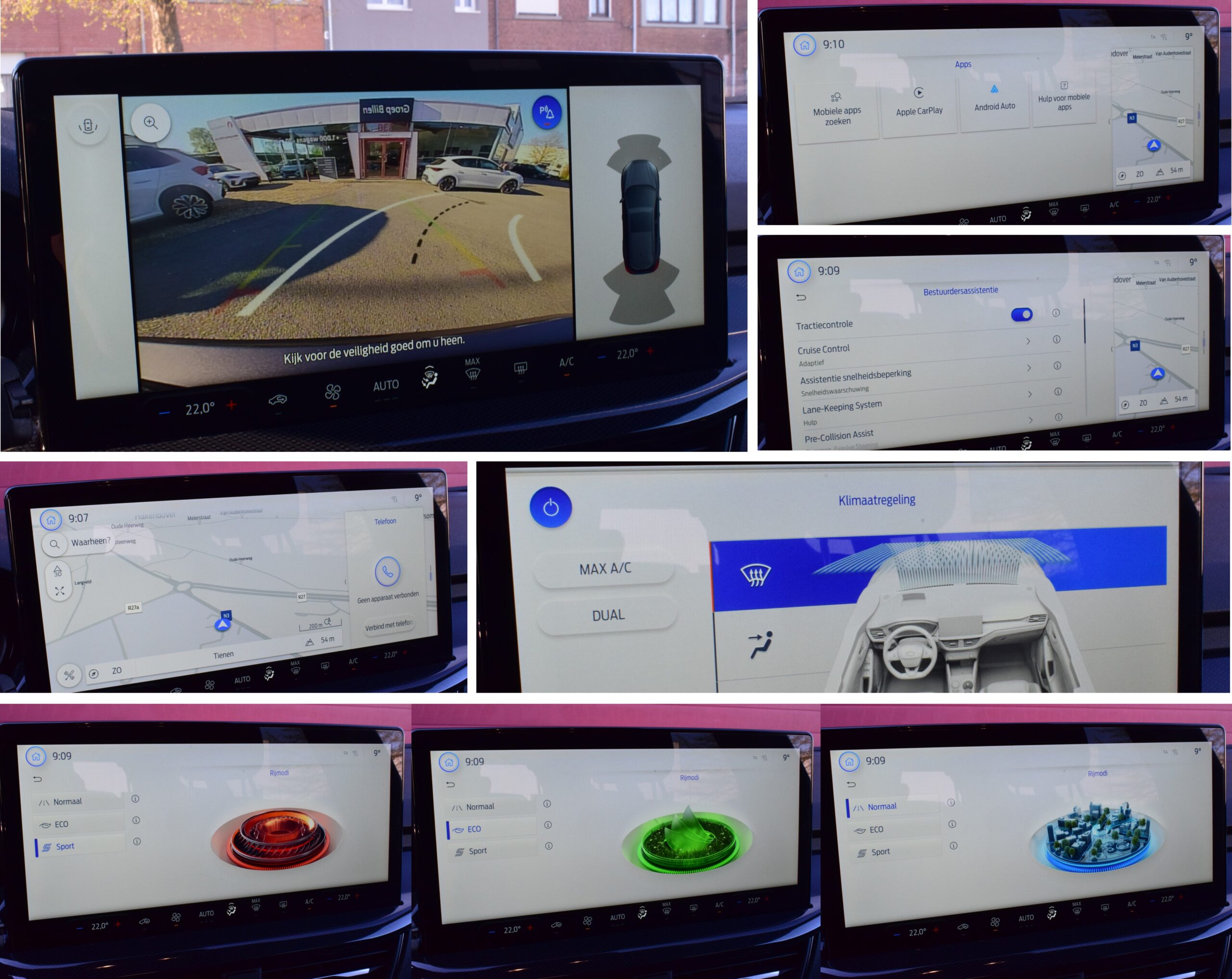 FORD FOCUS WAGEN ST-LINE – NAVI – LED – CARPLAY – PDC v/a – CAMERA – 20.000km – 24 MAANDEN GARANTIE