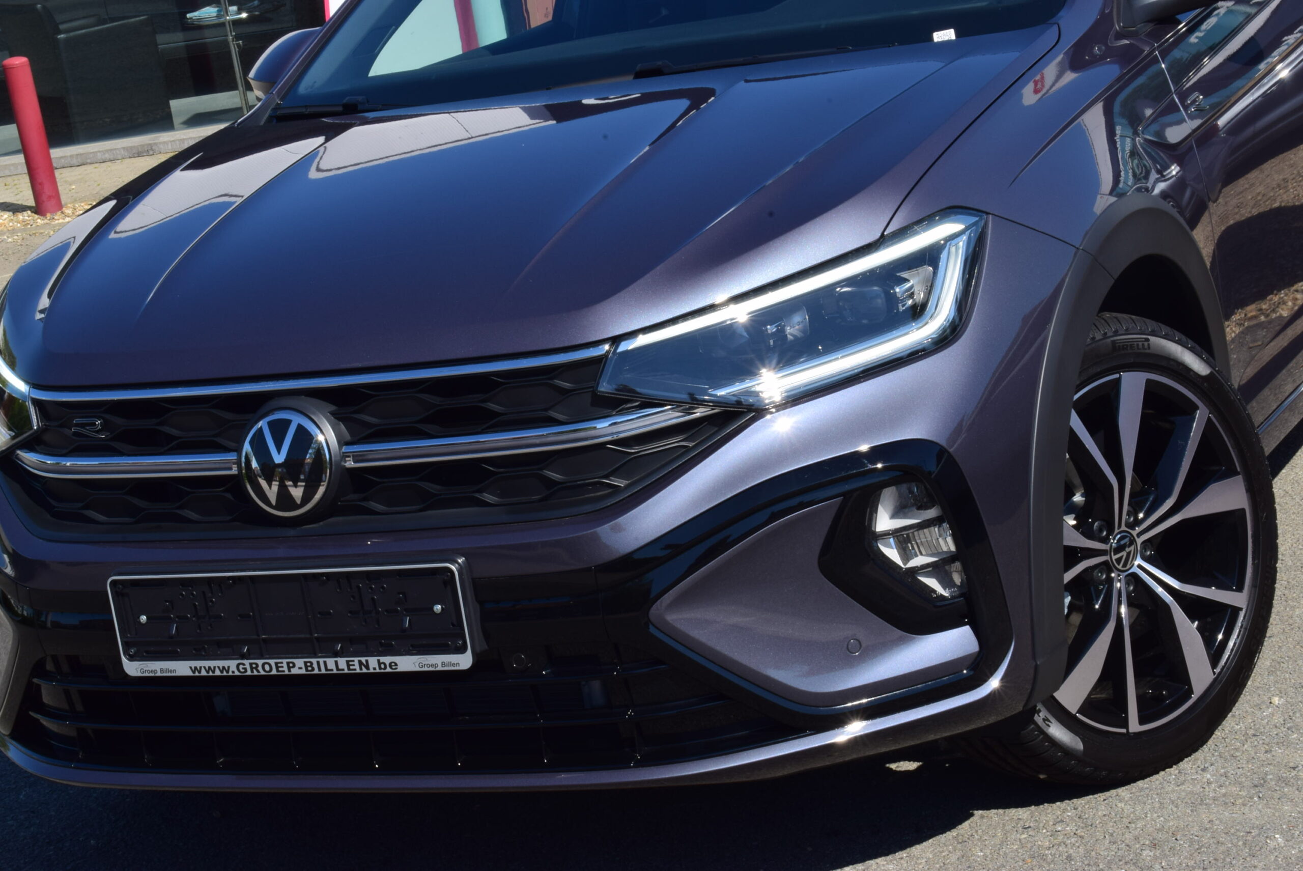 VOLKSWAGEN TAIGO 1.0TSi DSG 115pk R-LINE – CARPLAY – MATRIX – CAMERA – ZETELVERWARMING – NIEUW