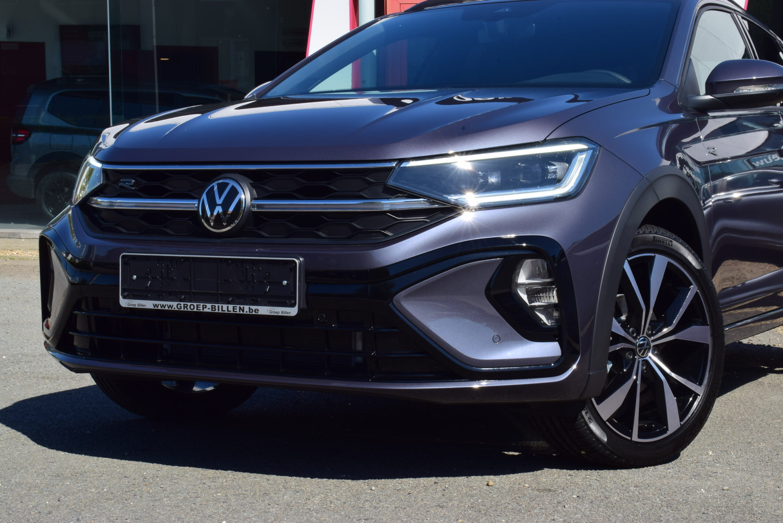 VOLKSWAGEN TAIGO 1.0TSi DSG 115pk R-LINE – CARPLAY – MATRIX – CAMERA – ZETELVERWARMING – NIEUW