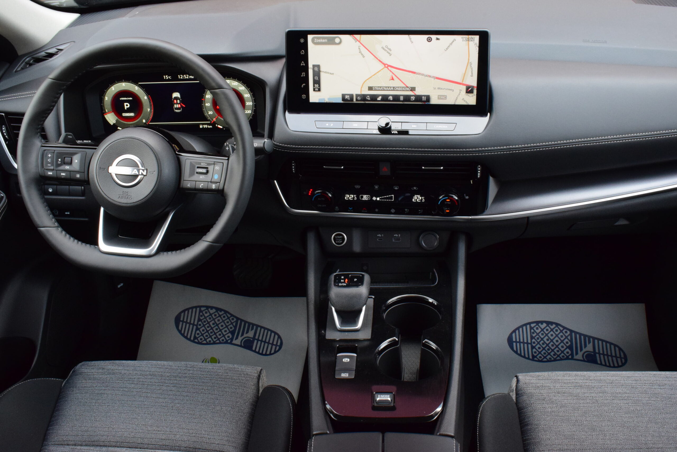 NISSAN X-TRAIL 1.5DIG-T 163pk NAVIGATIE – FULL LED – 360° CAMERA – ZETELVERWARMING – NIEUW