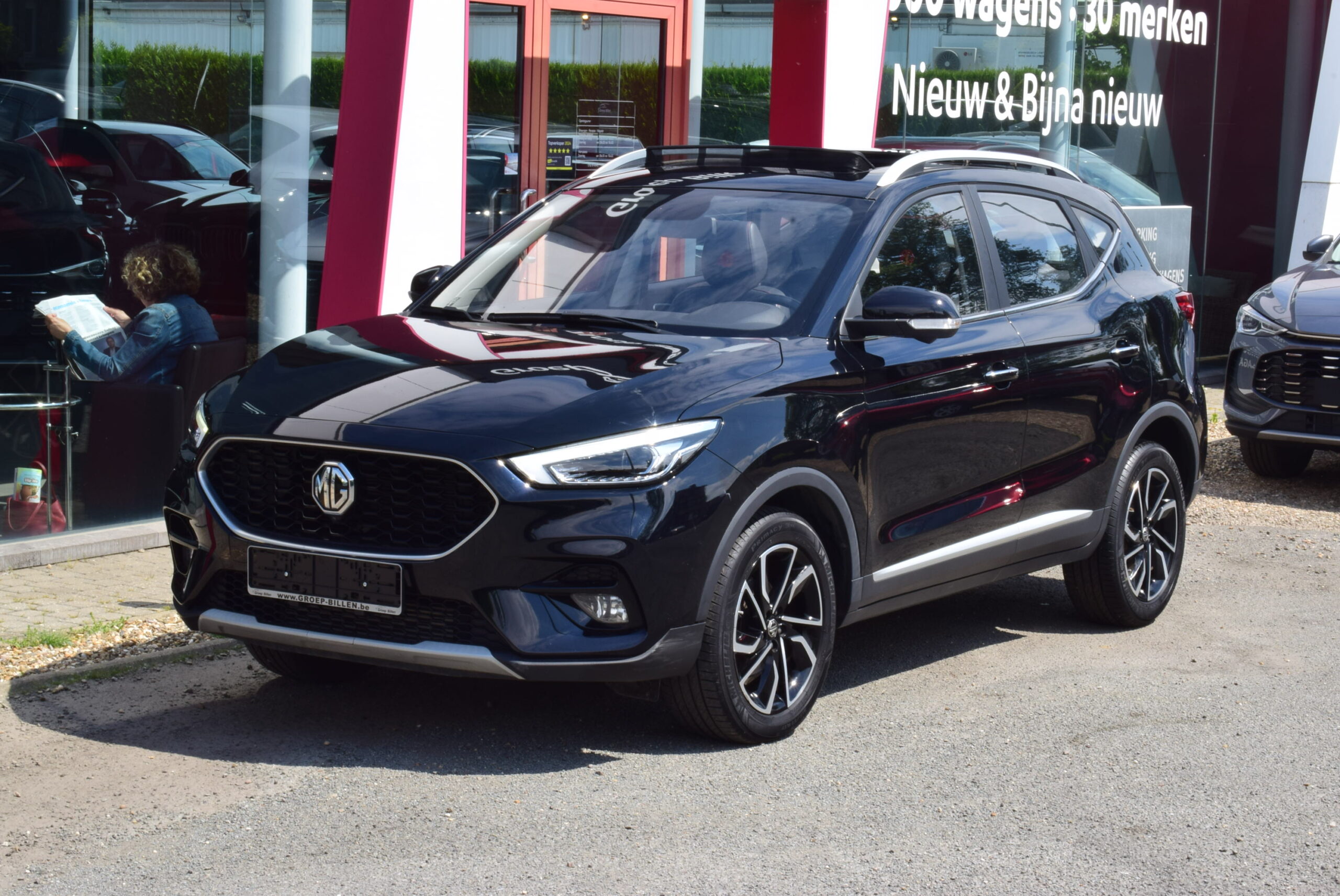 MG ZS 1.0T-GDi 111pk LEDER – NAVI – LED – 360°CAM – PANO DAK – KEYLESS – 59.000km – VERKOCHT