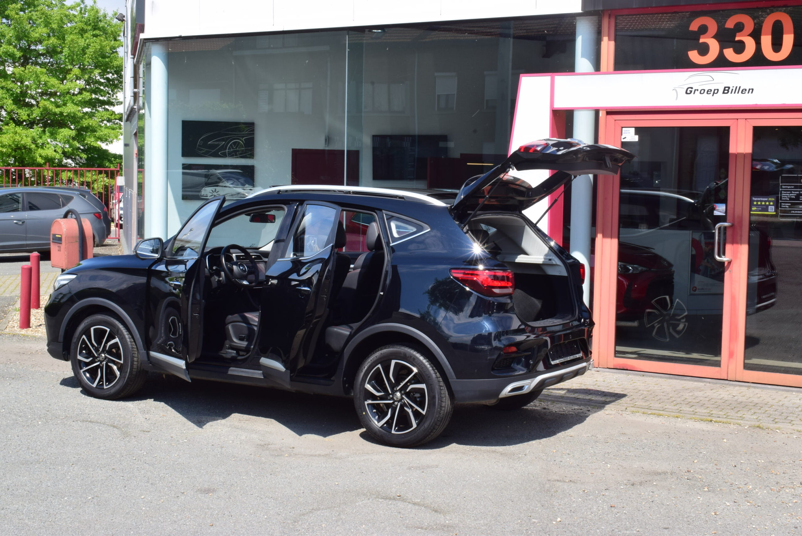 MG ZS 1.0T-GDi 111pk LEDER – NAVI – LED – 360°CAM – PANO DAK – KEYLESS – 59.000km – VERKOCHT
