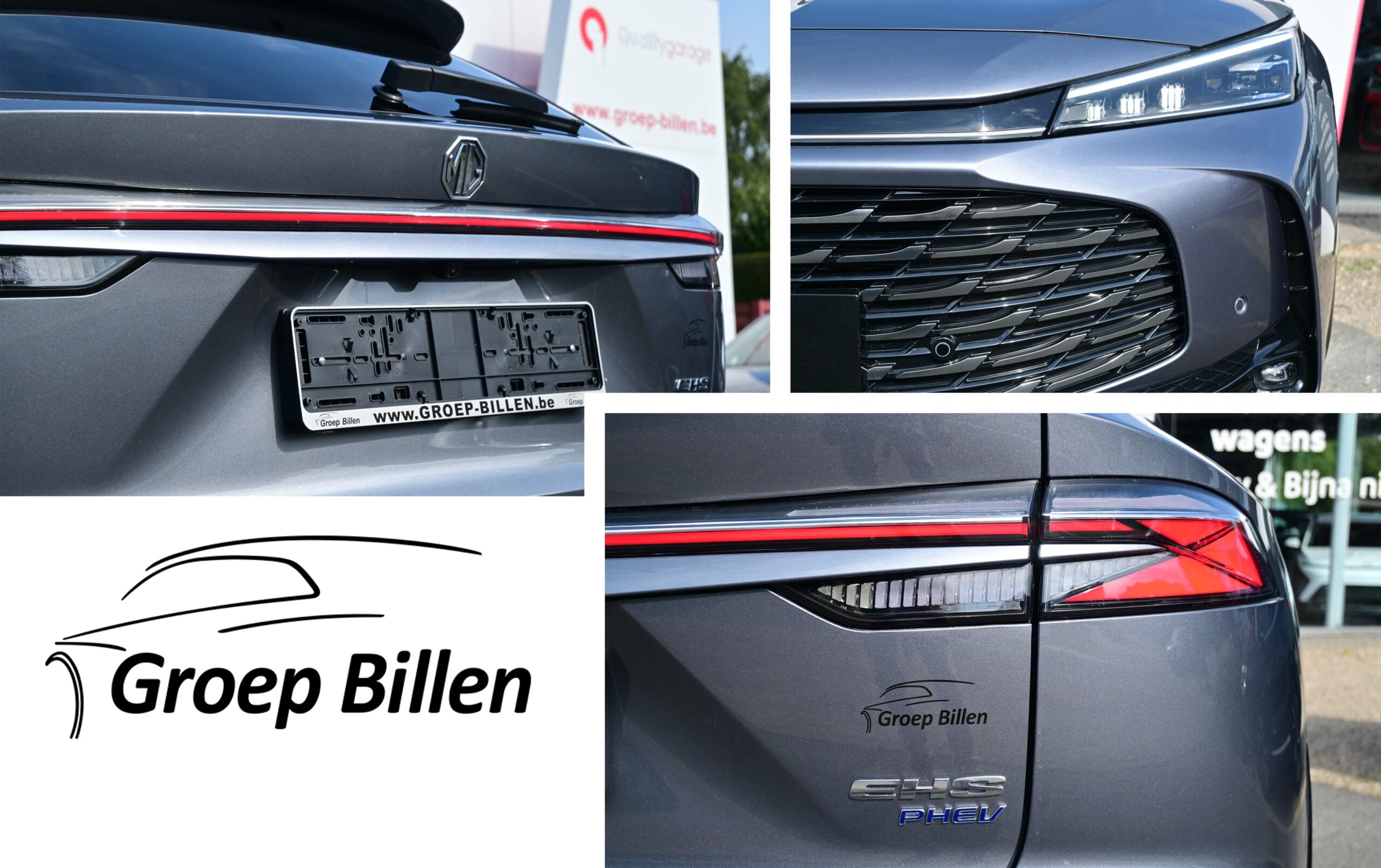 MG HS 1.5Hybrid PHEV 272pk – NAVIGATIE – LEDER – ELEK ZETELS – 360° CAMERA – 0km – NIEUW