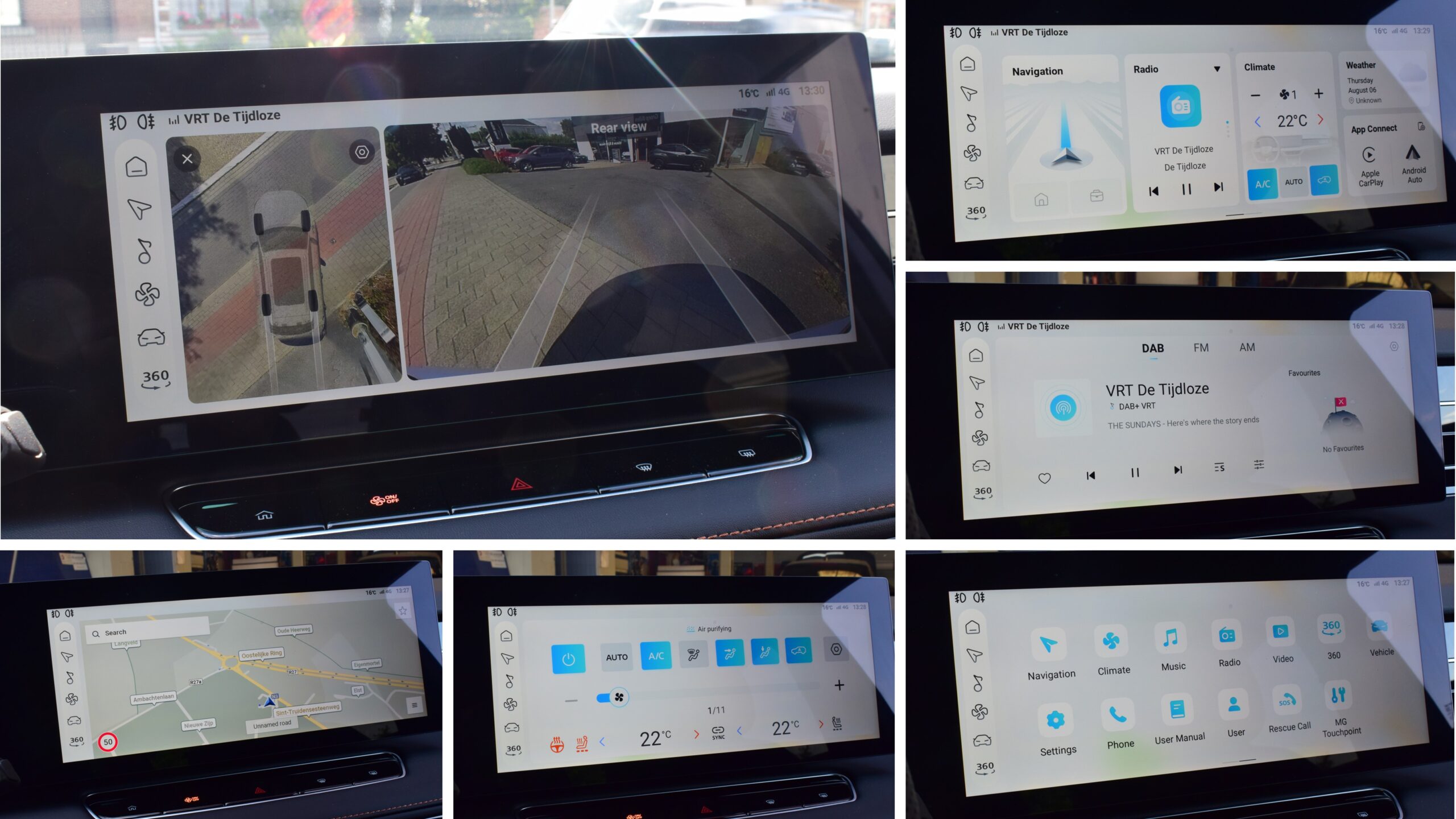 MG HS 1.5Hybrid HEV 224pk – NAVIGATIE – LEDER – ELEK ZETELS – 360° CAMERA – NIEUW – 0km