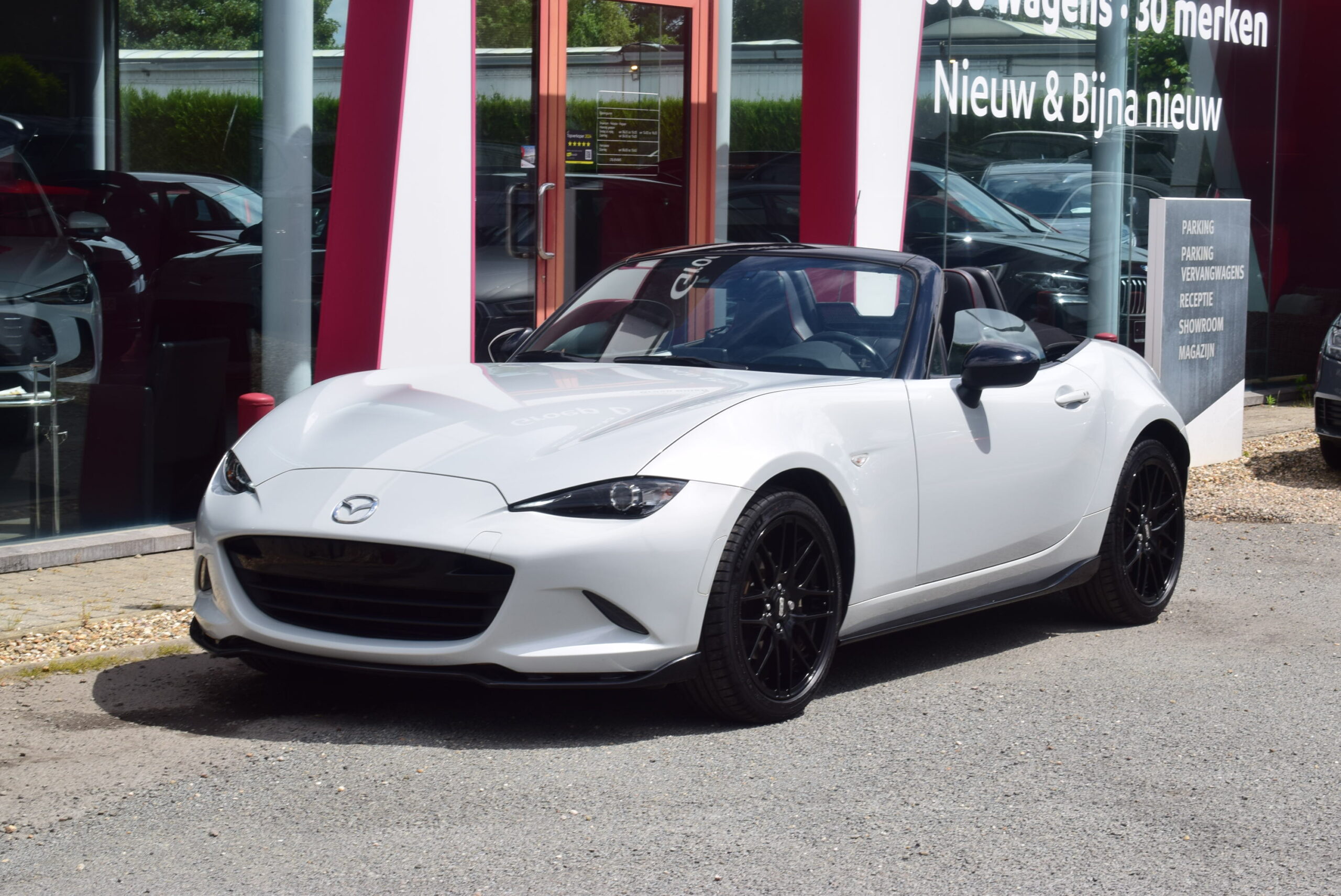 Mazda MX-5 2.0i 160pk RECAROZETELS – LED – NAVIGATIE – SPECIAL EDITION YAKUDO – ONE OF 160 – VERWACHT