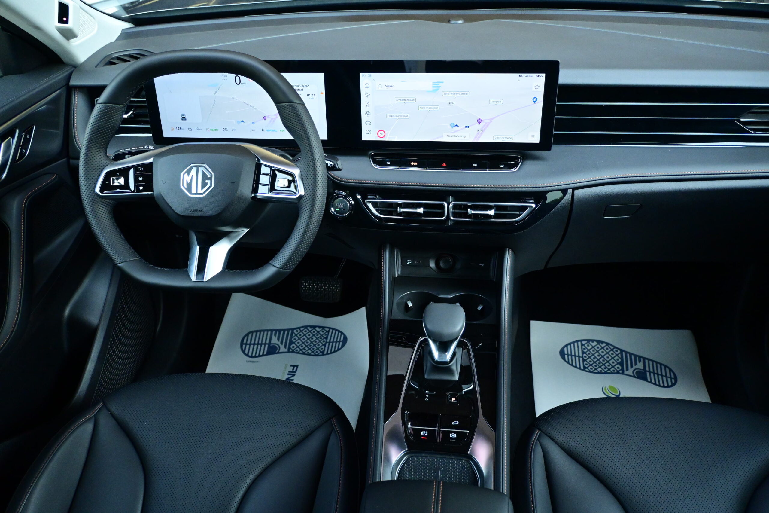 MG HS 1.5Hybrid PHEV 272pk – NAVIGATIE – LEDER – ELEK ZETELS – 360° CAMERA – NIEUW – VERKOCHT