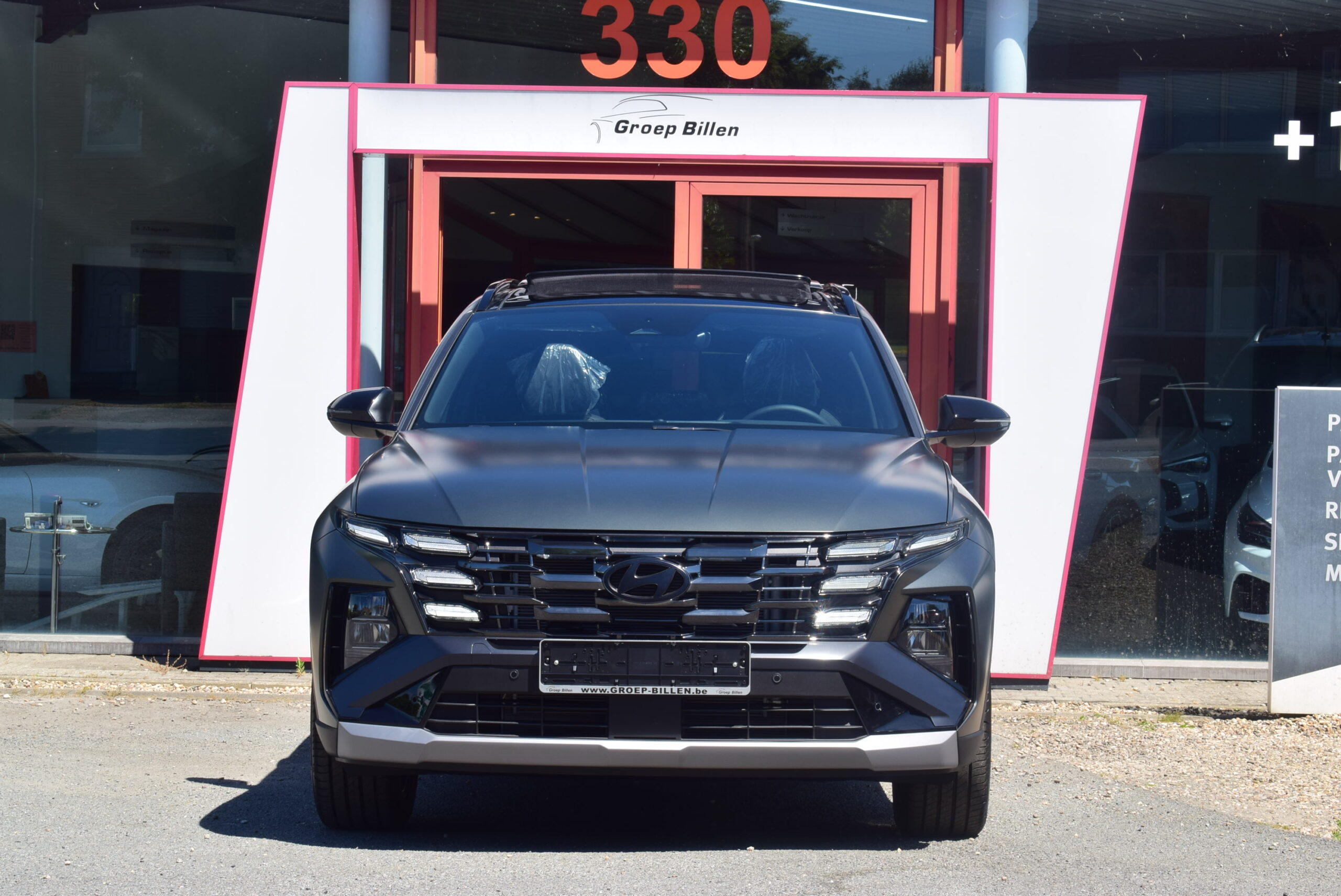 HYUNDAI TUCSON 1.6T-GDi 150pk – 1/2 LEDER – NAVI – PANO DAK – LED – CAMERA – NIEUW