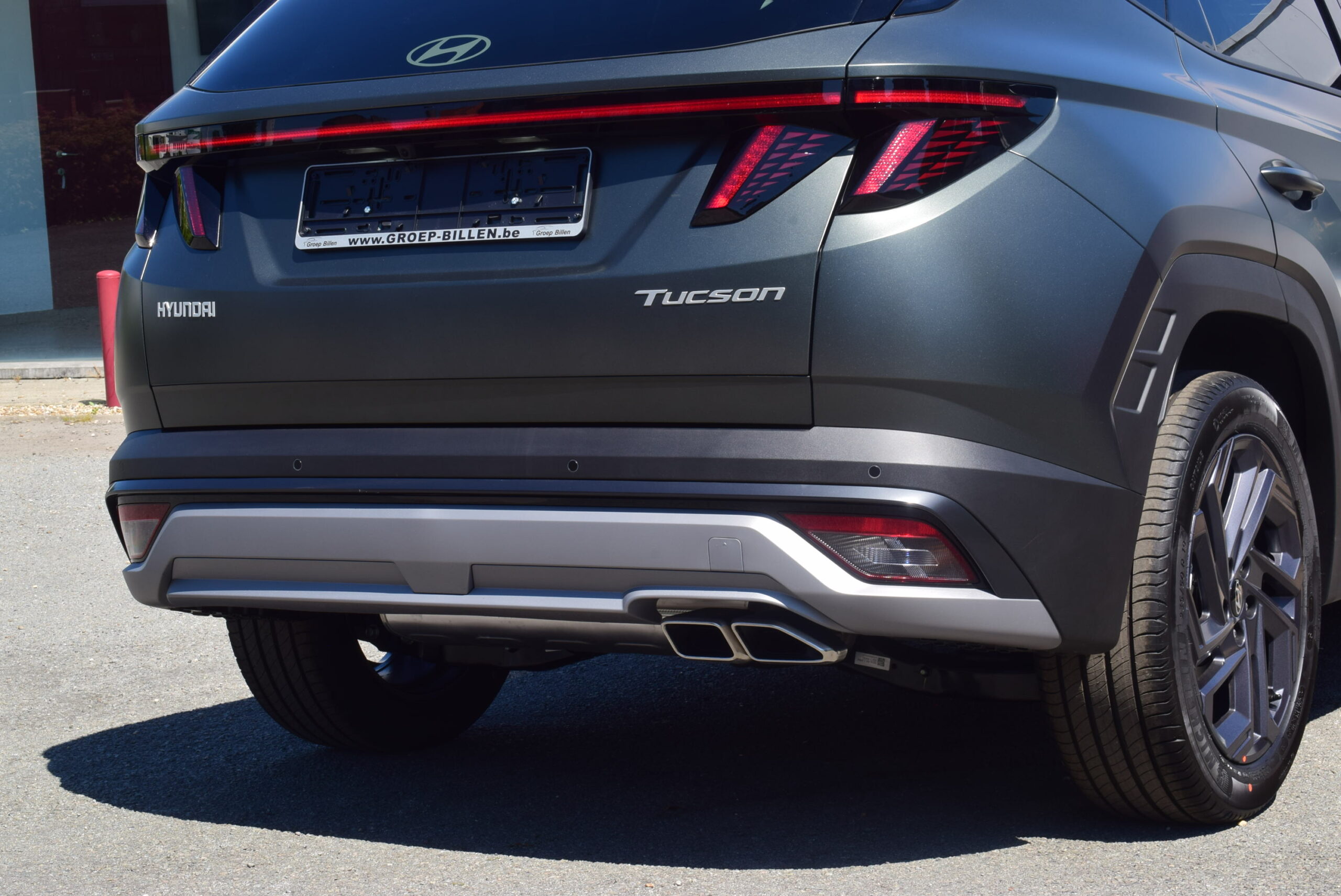 HYUNDAI TUCSON 1.6T-GDi 150pk – 1/2 LEDER – NAVI – PANO DAK – LED – CAMERA – NIEUW