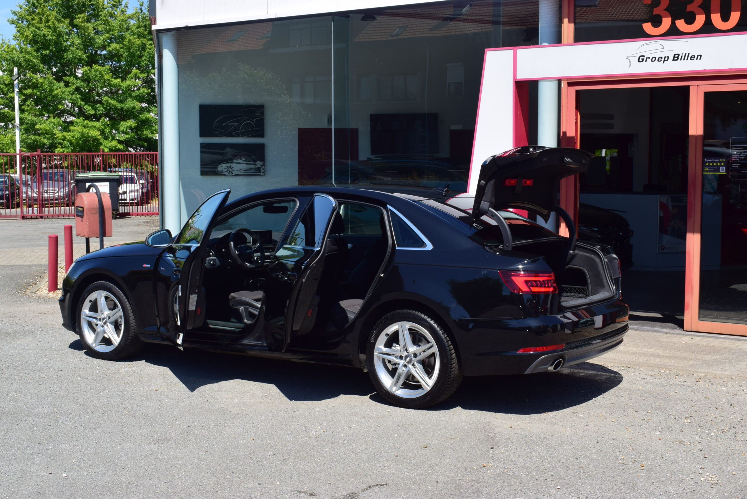 AUDI A4 1.4TSi S-LINE – NAVI – MATRIX – AMBIENT LIGHT – 1/2 LEDER – CAMERA