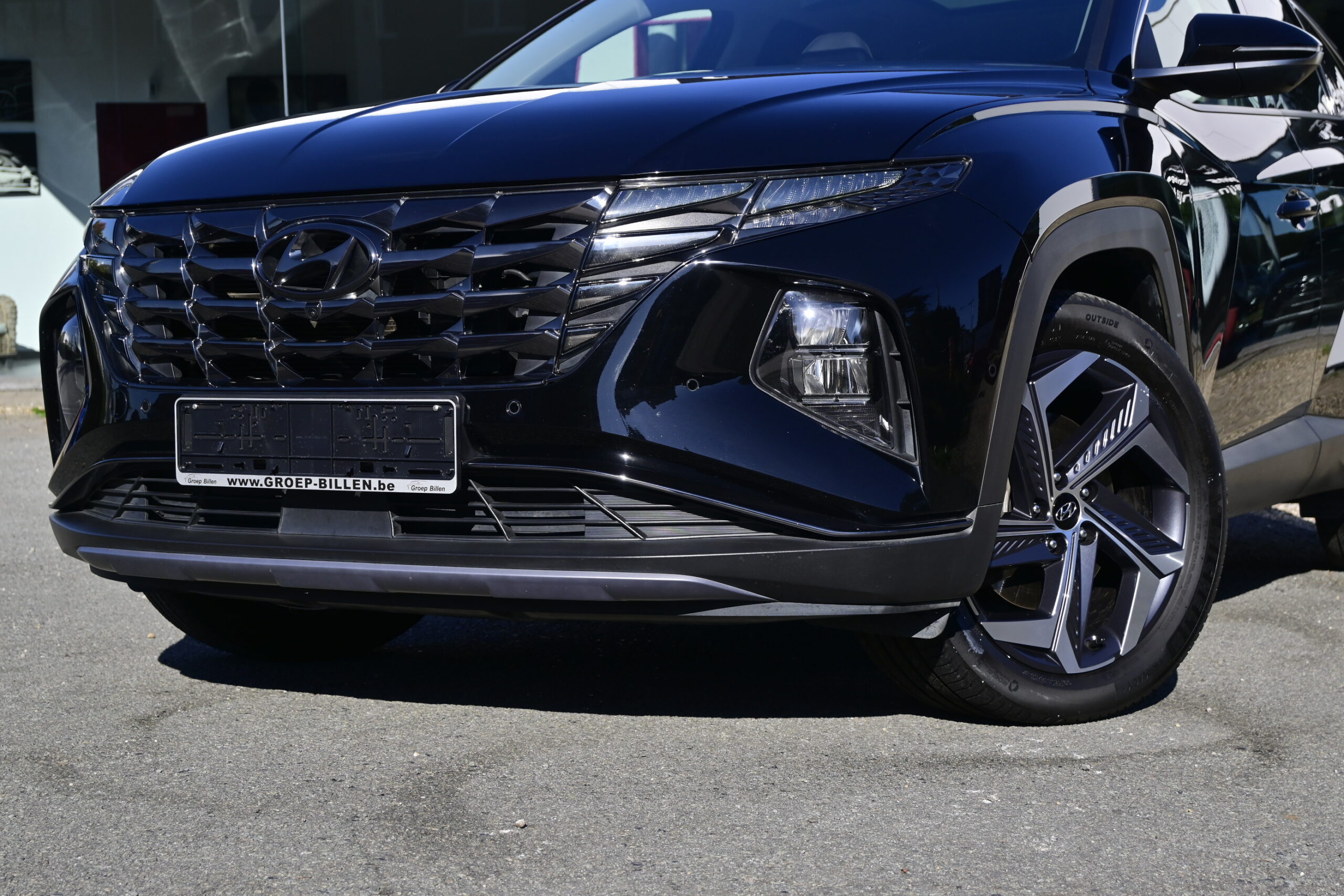 Hyundai Tucson 1.6HEV SHINE – LEDER – NAVI – LED – PANO DAK – ELEK ZETELS – 360° CAMERA – GARANTIE