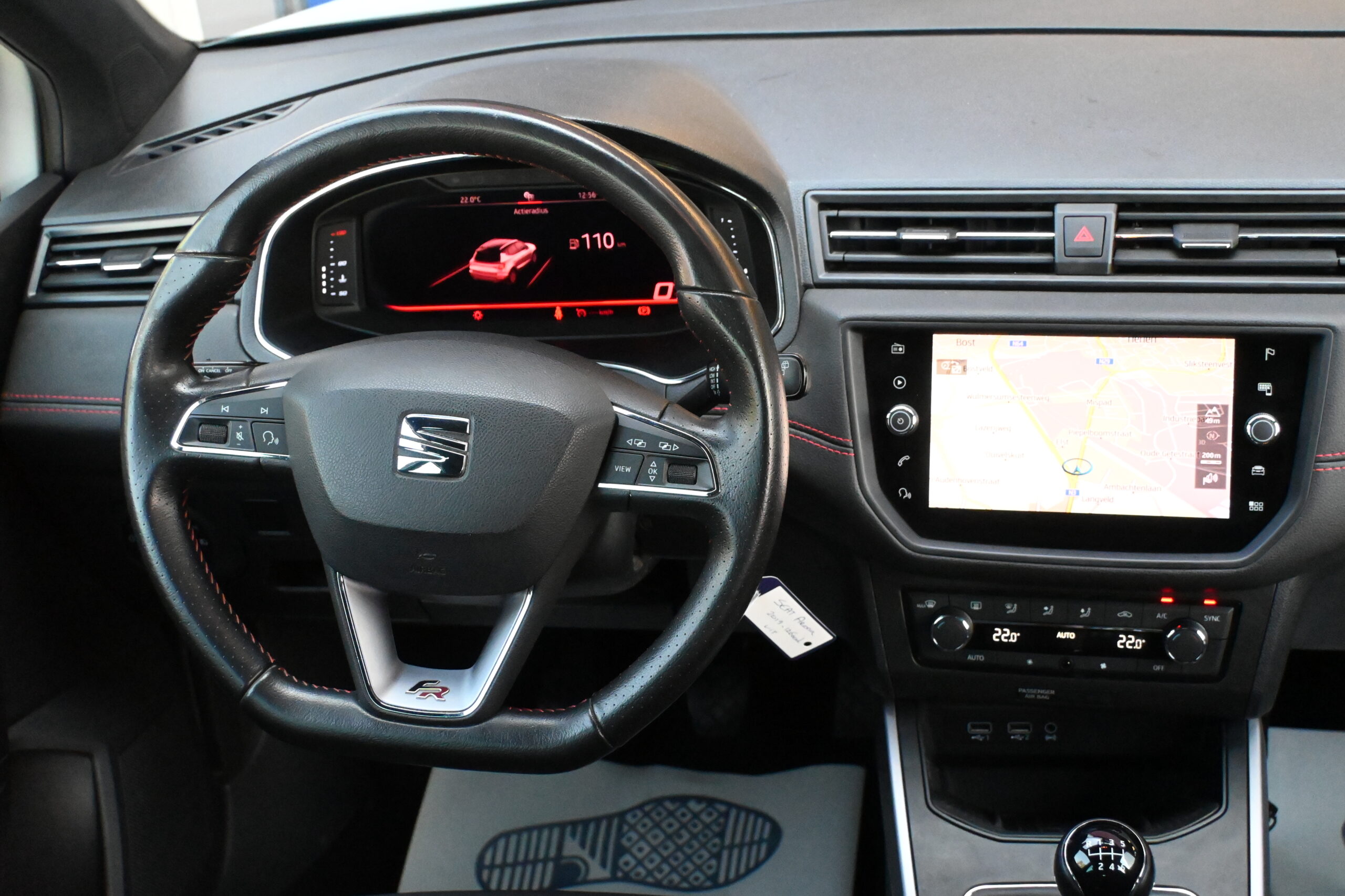 SEAT ARONA FR 1.0TSi NAVIGATIE – CARPLAY – FULL LED – PARK ASSIST – GARANTIE