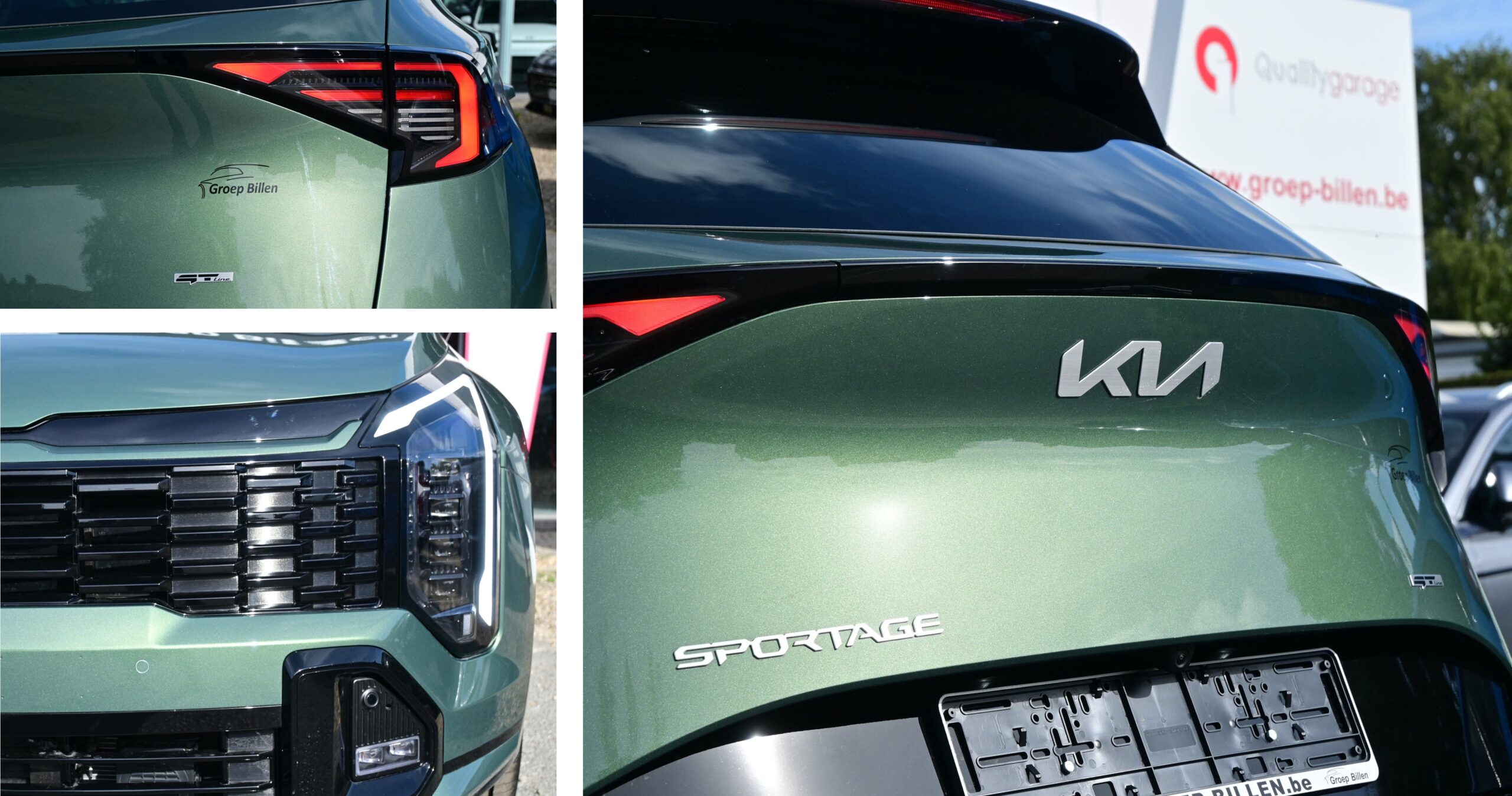 KIA SPORTAGE 1.6HEV GT-LINE – 1/2 LEDER – PANO DAK – NAVI – LED – CAMERA – NIEUW