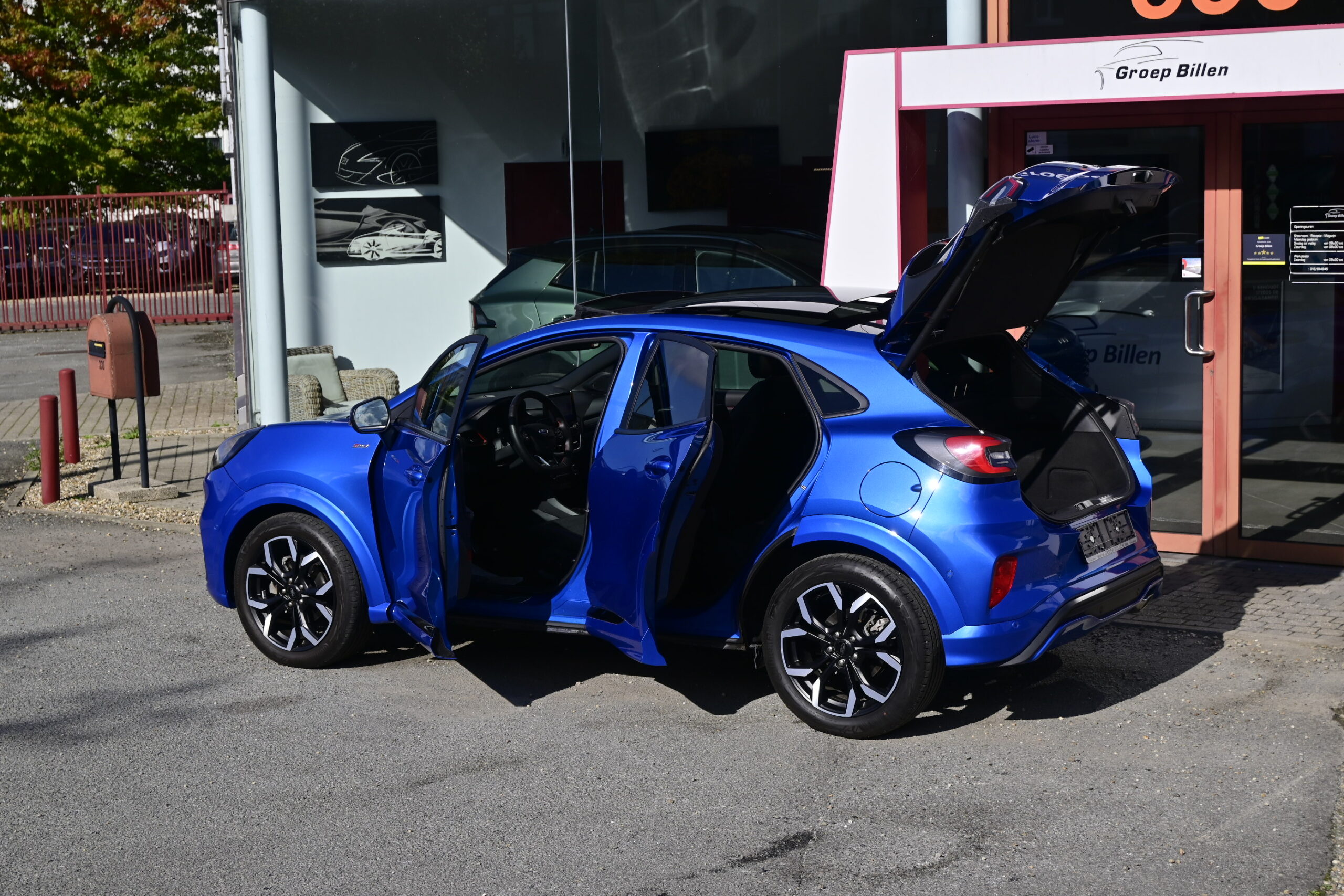 FORD PUMA ST-LINE X 1.0EcoBoost PANO DAK – 1/2 LEDER – NAVI – LED – B&O – CAMERA