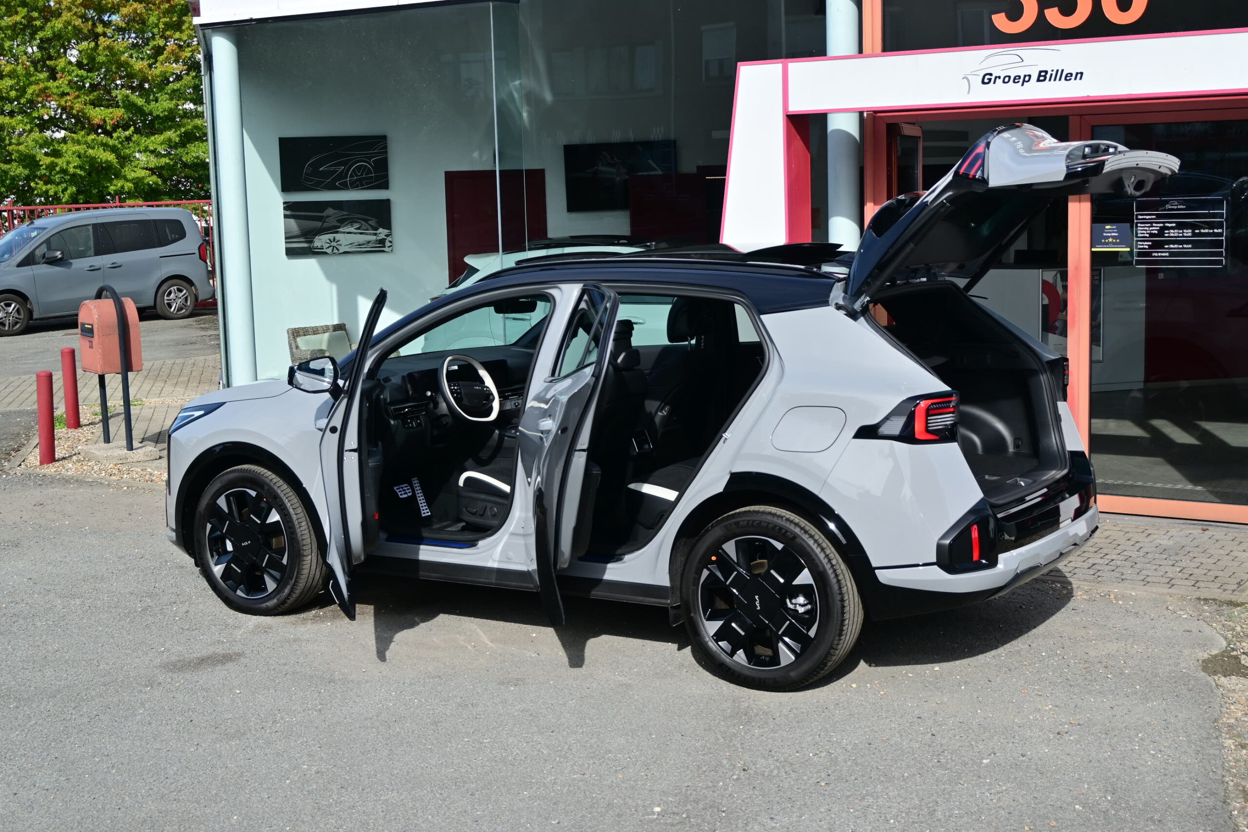 KIA SPORTAGE 1.6HEV GT-LINE – 1/2 LEDER – PANO DAK – NAVI – LED – CAMERA – VERKOCHT